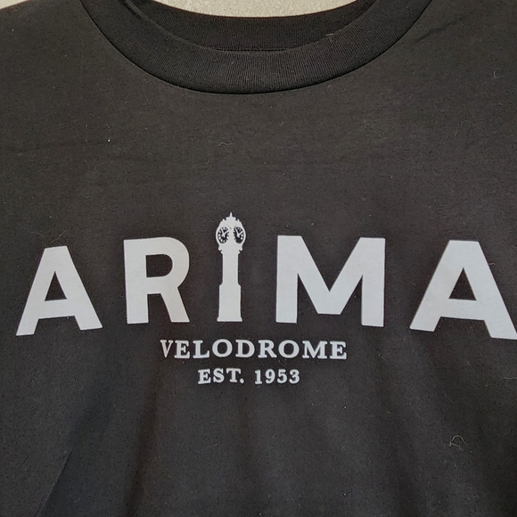Arima Velodrome Legacy Logo T Shirt Short Sleeve Men's size Medium - Picture 3 of 11
